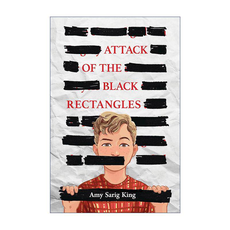 英文原版 Attack of the Black Rectangles 黑色矩形的进攻 精装 学乐金系列 英文版 进口英语原版书籍