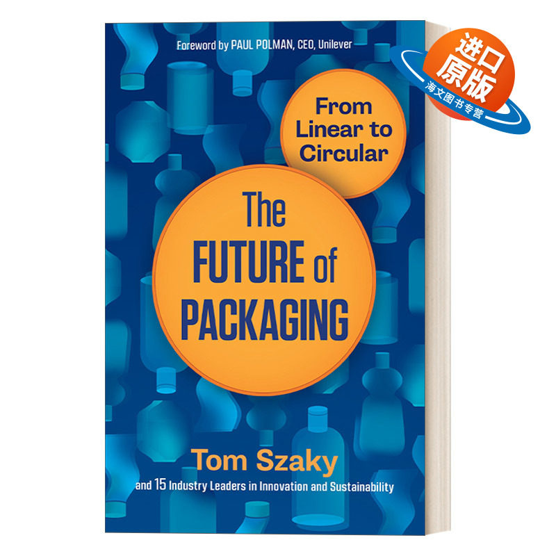 英文原版 The Future of Packaging 包装的未来 从单向到循环 绿色商业 环保经济 Tom Szaky 英文版 进口英语原版书籍