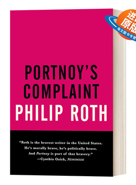 英文原版小说 Portnoy's Complaint Vintage International 波特诺伊的怨诉 Philip Roth菲利普·罗斯 英文版 进口英语原版书籍