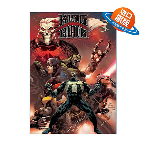 英文原版 King In Black 黑暗之王 漫威漫画 毒液 Donny Cates 英文版 进口英语原版书籍