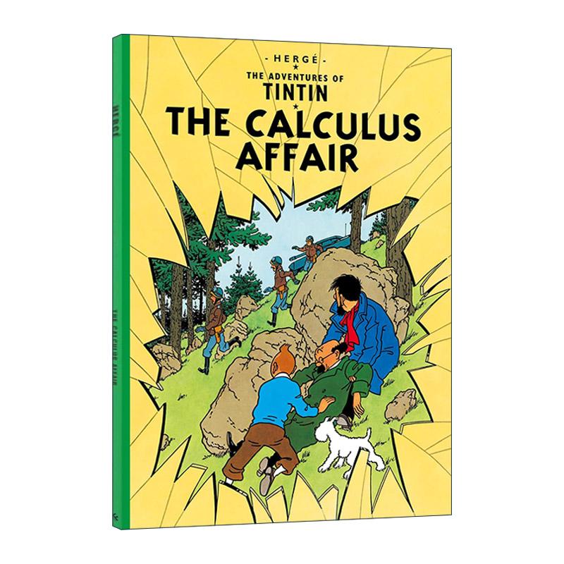 英文原版 The Adventures Of Tintin The Calculus Affair 丁丁历险记之卡尔库鲁斯案件 儿童精装漫画 英文版 进口英语原版书籍