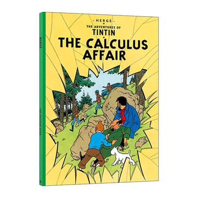 英文原版 The Adventures Of Tintin The Calculus Affair 丁丁历险记之卡尔库鲁斯案件 儿童精装漫画 英文版 进口英语原版书籍