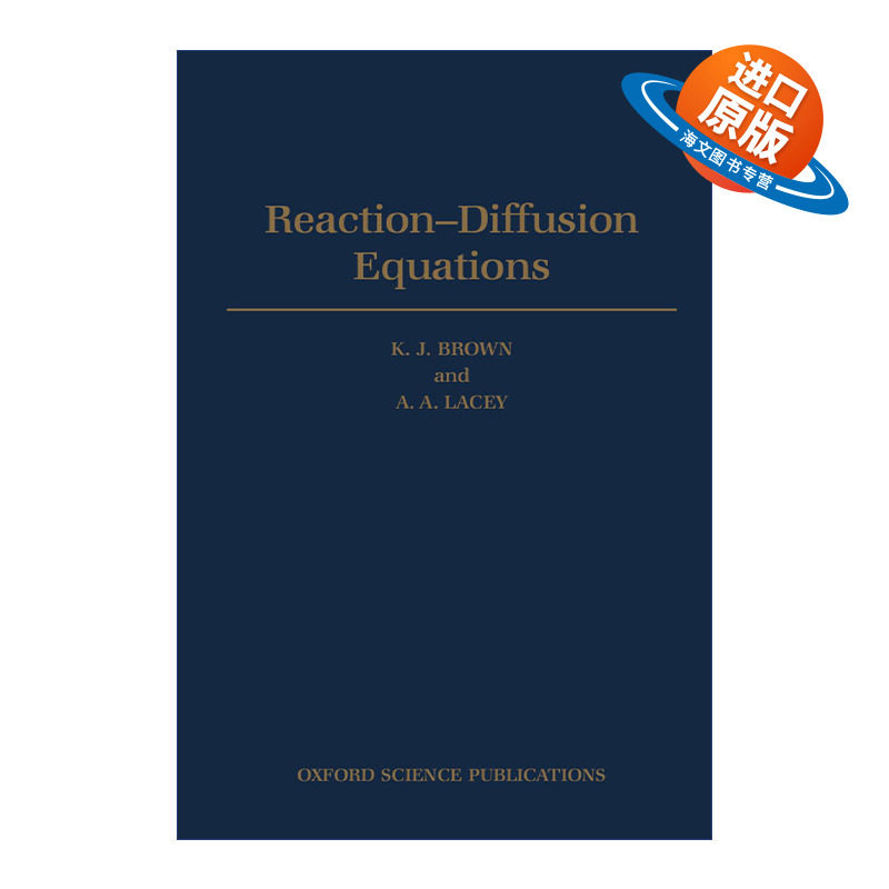 英文原版 Reaction-Diffusion Equations 反应扩散方程 精装 英文版 进口英语原版书籍