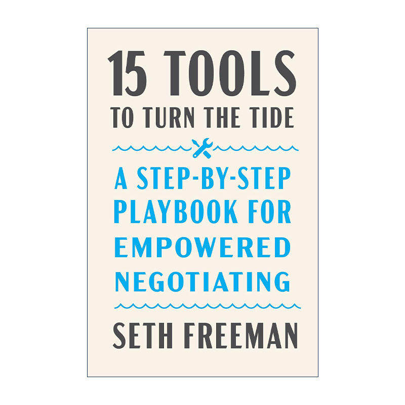 英文原版 Fifteen Tools to Turn the Tide 15 种扭转局势的工具 分步骤谈判手册 精装 英文版 进口英语原版书籍