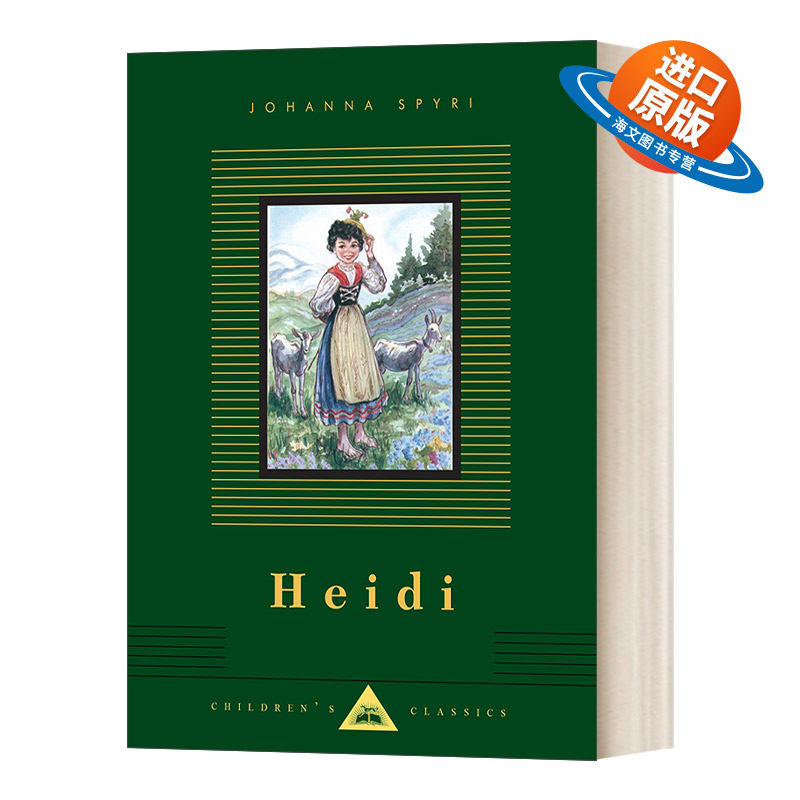 英文原版 Heidi 海蒂 阿尔卑斯山的少女 企鹅人人图书馆儿童经典系列 精装 英文版 进口英语原版书籍