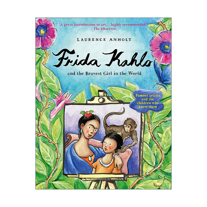 英文原版 Frida Kahlo弗里达卡罗艺术家故事英文版进口英语原版书籍