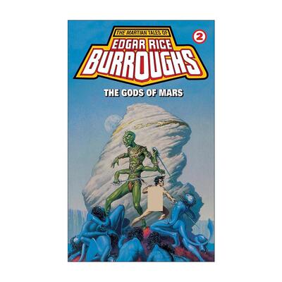 英文原版 The Gods of Mars Barsoom 火星众神 科幻小说 埃德加·赖斯·巴勒斯 英文版 进口英语原版书籍