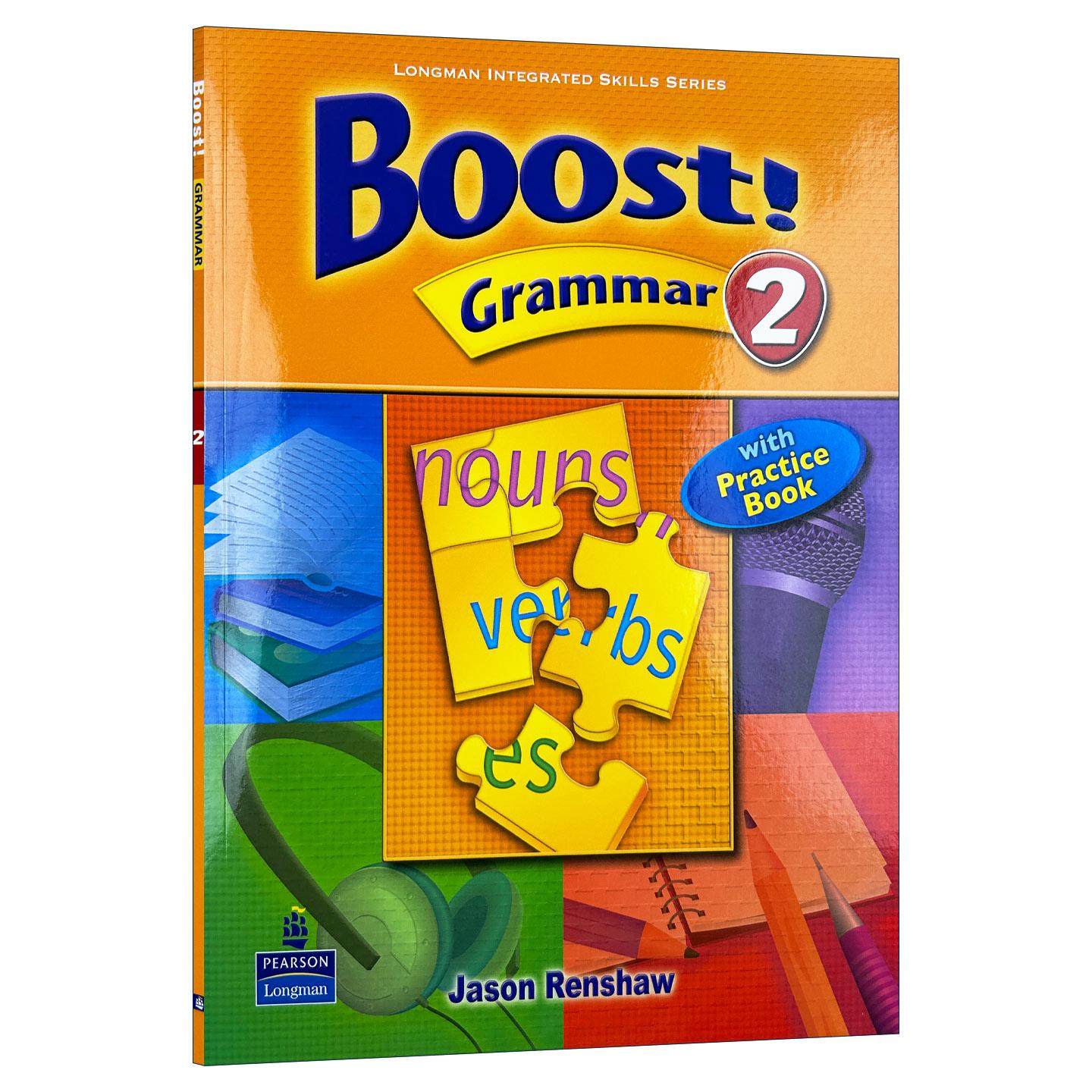 英文原版 BOOST GRAMMAR 2 SB W AUDIO CN 语法强化训练2 学生用书 含在线音频 英文版 进口英语原版书籍