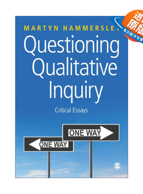 英文原版 Questioning Qualitative Inquiry 质疑定性调查 马丁·哈莫斯利 英文版 进口英语原版书籍
