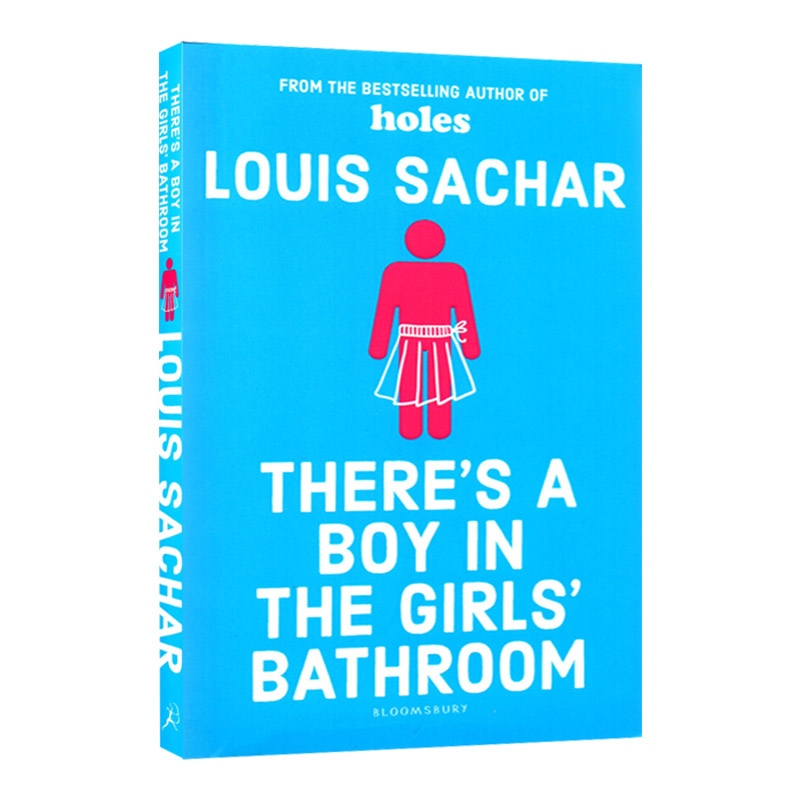 女厕所里有个男孩英文原版 There's a Boy in the Girls' Bathroom别有洞天同作路易斯萨奇尔 Louis Sachar英文版进口英语书籍