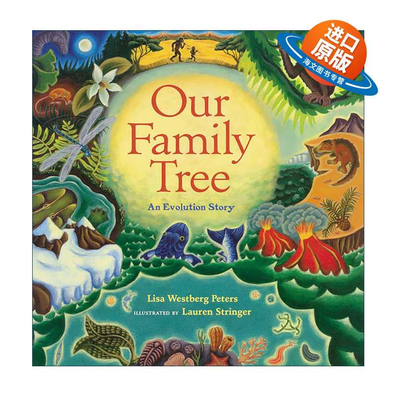 英文原版 Our Family Tree 族谱树 进化的故事 精装绘本 英文版 进口英语原版书籍