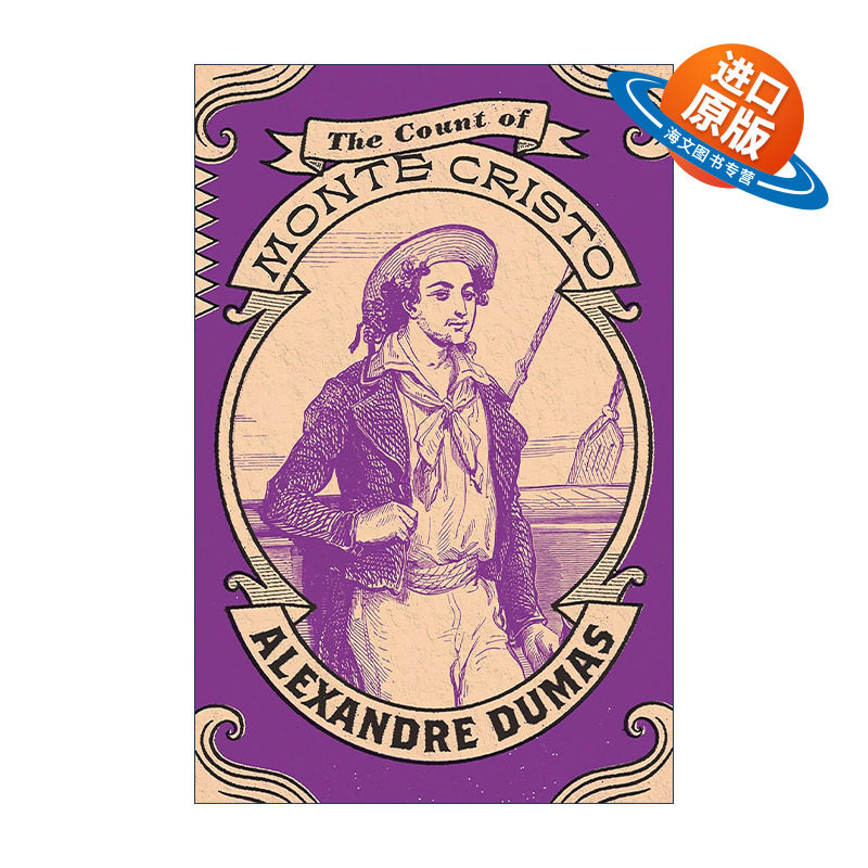 英文原版 The Count of Monte Cristo Vintage Classics 基督山伯爵 Alexandre Dumas大仲马 英文版 进口英语原版书籍