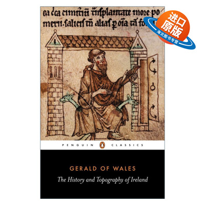 英文原版 The History and Topography of Ireland 爱尔兰志 威尔士的杰拉尔德 企鹅黑经典 英文版 进口英语原版书籍