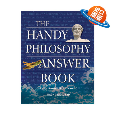 英文原版 Handy Philosophy Answer Book 机敏问答 哲学 百科全书 Naomi Zack 英文版 进口英语原版书籍
