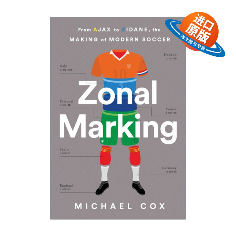 英文原版 Zonal Marking 欧洲足球史 英文版 进口英语原版书籍