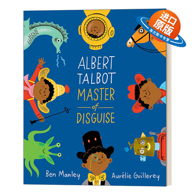 英文原版绘本 Albert Talbot Master of Disguise 艾伯特·塔尔博特 伪装大师 儿童精装绘本 英文版 进口英语原版书籍
