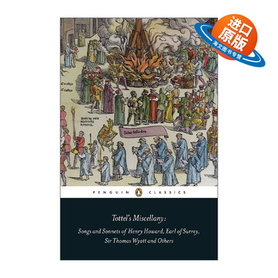 英文原版 Tottel's Miscellany Penguin Classics 托特尔杂集 企鹅经典 亨利·霍华德 诗歌 十四行诗 Amanda Holton 英文版