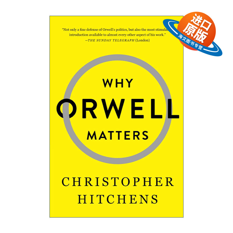 英文原版 Why Orwell Matters 为什么奥威尔这么重要 克里斯托弗·希钦斯 英文版 进口英语原版书籍