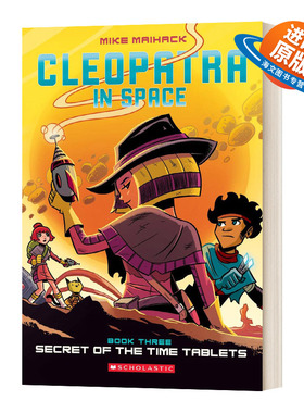 英文原版 Cleopatra In Space3 Secret Of The Time Tablets 克利奥帕特拉在太空3 时间的秘密石板 英文版 进口英语原版书籍