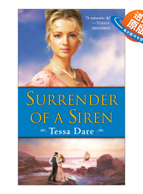 英文原版 Surrender of a Siren 流浪女郎三部曲2 投降的塞壬 历史浪漫小说 Tessa Dare 英文版 进口英语原版书籍