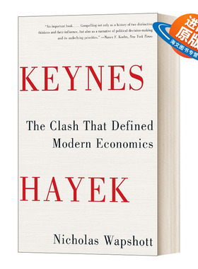 英文原版 Keynes Hayek 凯恩斯大战哈耶克 豆瓣推荐 英文版 进口英语原版书籍