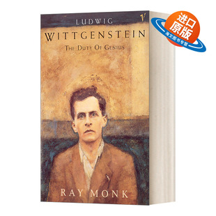 维特根斯坦传 天才之为责任 瑞·蒙克 英文原版 进口英语原版 Wittgenstein 英文版 书籍 Ludwig