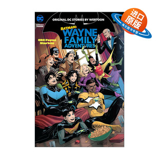 Family 书籍 进口英语原版 DC漫画 Batman Wayne CRC Volume Adventures 英文版 英文原版 Three Payne 蝙蝠侠韦恩家族冒险3