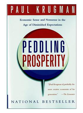 英文原版 Peddling Prosperity 兜售繁荣 诺贝尔经济学奖得主保罗·克鲁格曼 英文版 进口英语原版书籍