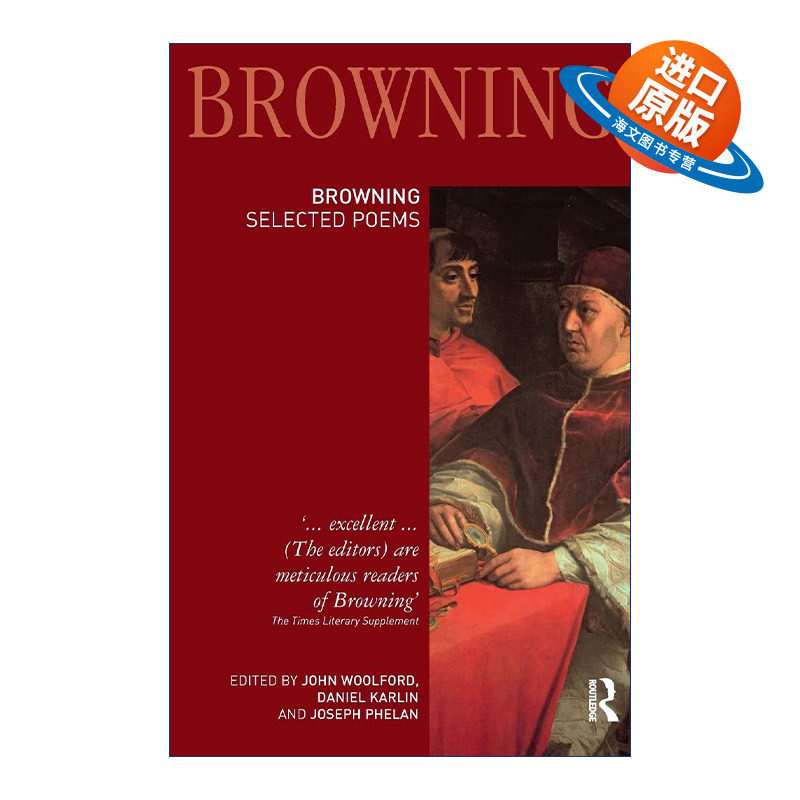 英文原版 Robert Browning Selected Poems 罗伯特布朗宁 诗选 英文版 进口英语原版书籍
