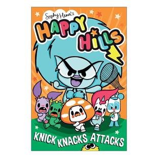 英文原版 Knick-Knacks Attacks 怪玩意儿的袭击 快乐山系列 儿童幽默全彩漫画小说 英文版 进口英语原版书籍