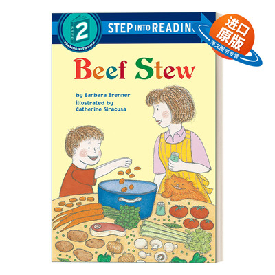 英文原版 Step into Reading 2 -Beef Stew 炖牛肉 兰登分级阅读2 英文版 进口英语原版书籍
