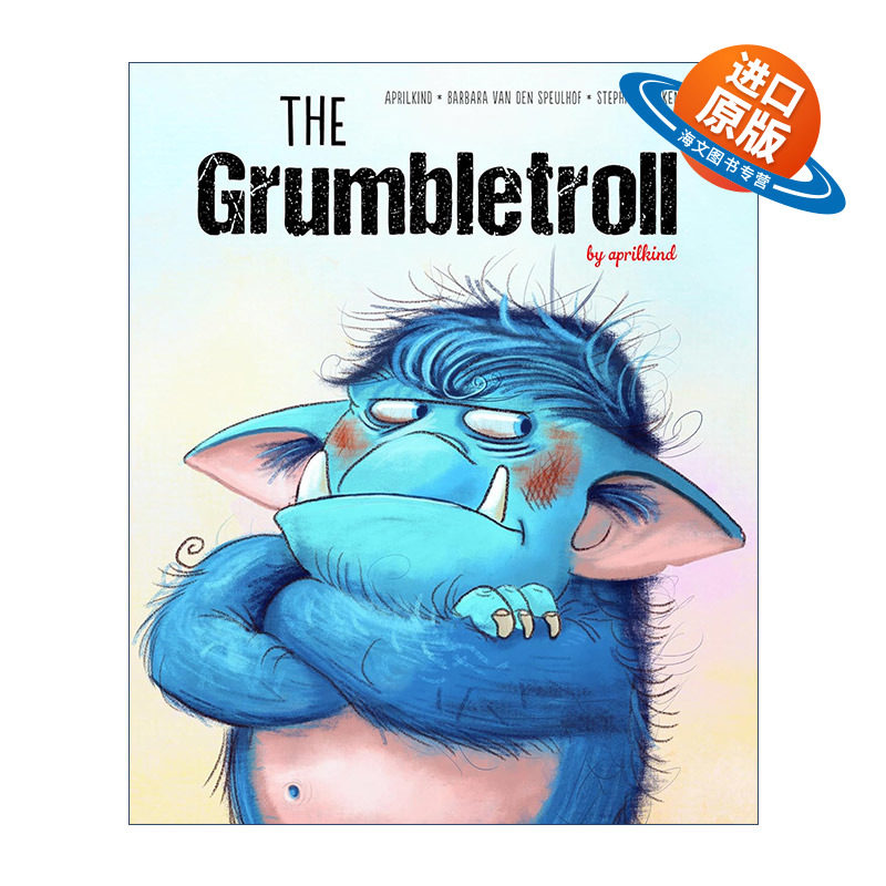 英文原版 The Grumbletroll 爱发脾气的小怪兽系列 我要 我就要 儿童精装情商养成绘本 英文版 进口英语原版书籍