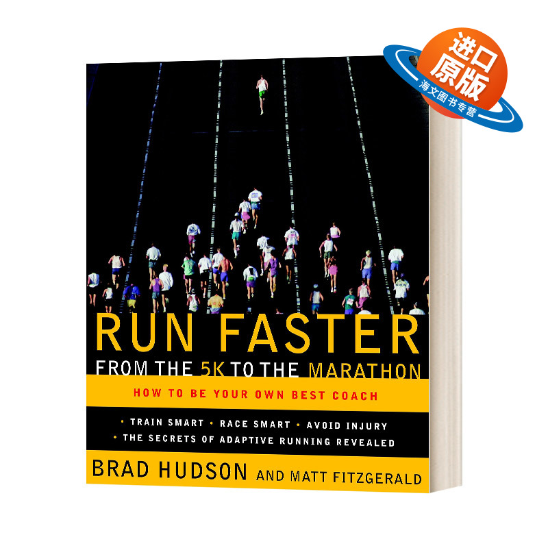 英文原版 Run Faster from the 5K to the Marathon 从5公里跑到马拉松跑得更快 如何成为你自己最好的教练 英文版 进口英语书籍