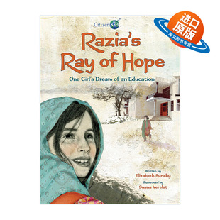 英文原版 Razia's Ray of Hope 看世界系列 拉齐亚的希望之光 英文版 进口英语原版书籍