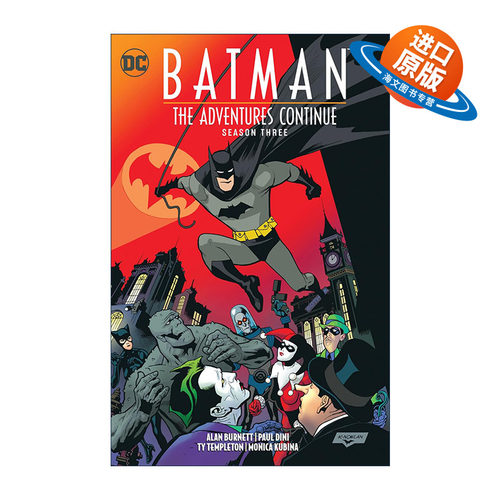 英文原版 Batman The Adventures Continue Season Three 蝙蝠侠 冒险继续 第三季 DC漫画 Paul Dini 英文版 进口英语原版书籍