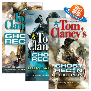 英文原版 Tom Clancy's Ghost Recon 彩虹六号:幽灵行动系列3册 惊悚悬疑间谍小说 Peter Telep 英文版 进口英语原版书籍