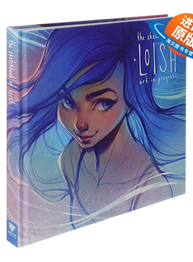 荷兰插画家Loish素描本 英文原版 精装 The Sketchbook of Loish 插画艺术作品集 精装 英文版进口原版书籍