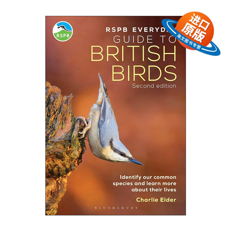 英文原版 The RSPB Everyday Guide to British Birds 皇家鸟类保护协会 英国鸟类日常指南 英文版 进口英语原版书籍