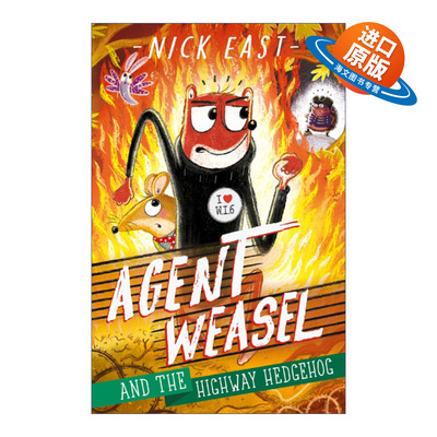 英文原版 Agent Weasel and the Highway Hedgehog 黄鼠狼特工和高速公路刺猬 英文版 进口英语原版书籍