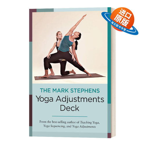 英文原版 The Mark Stephens Yoga Adjustments Deck 马克斯蒂芬斯瑜伽调整甲板 英文版 进口英语原版书籍