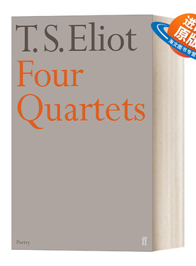 英文原版小说 Four Quartets 四个四重奏 T.S.艾略特诗集 英文版 进口英语原版书籍