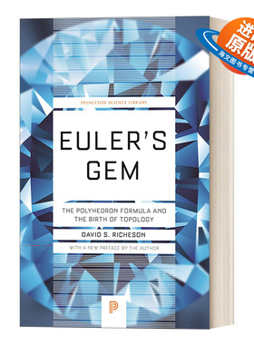 英文原版 Euler's Gem: The Polyhedron Formula and the Birth of Topology 欧拉定理 多面体公式与拓扑学的诞生 英文版 进口书籍