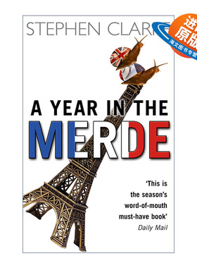 英文原版 A Year In The Merde 在法国的一年 斯蒂芬·克拉克 英文版 进口英语原版书籍
