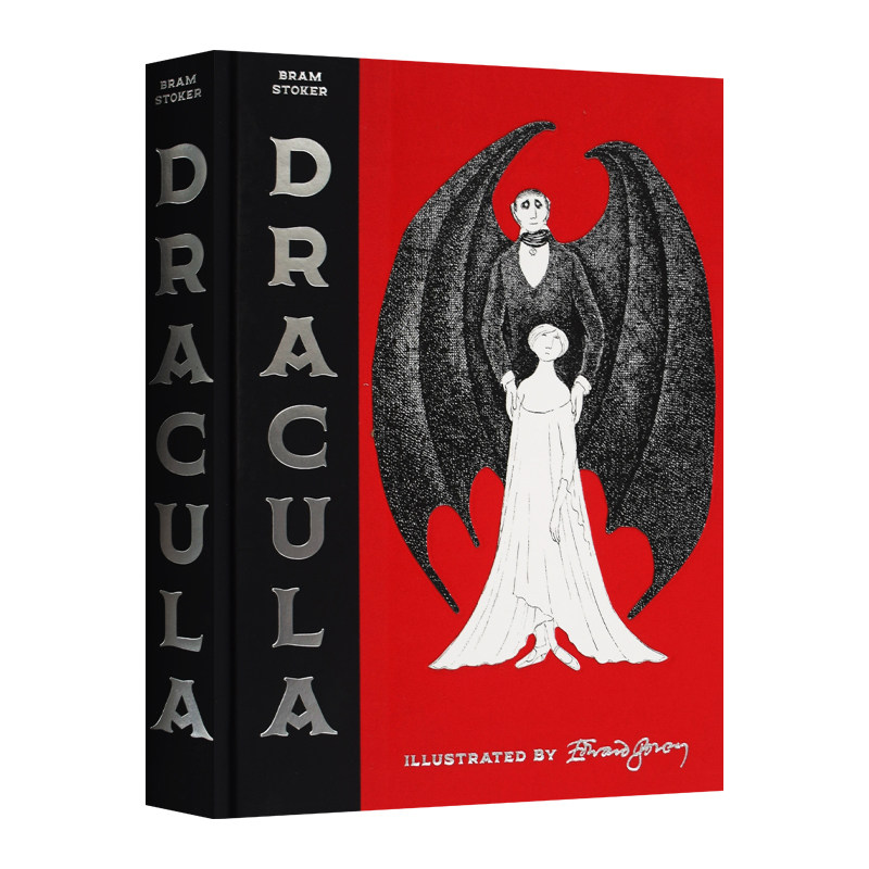 英文原版 Deluxe Dracula 吸血鬼 德古拉 豪华布面精装版 英文版 进口英语原版书籍