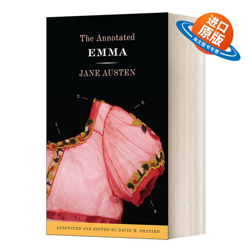英文原版小说 The Annotated Emma 艾玛 注释版 英文版 进口英语原版书籍
