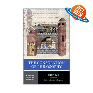英文原版 The Consolation of Philosophy 哲学的慰藉 Boethius 诺顿文学解读系列 Norton Critical Editions 进口英语原版书籍