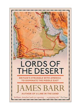 英文原版 Lords of the Desert 沙漠之王 英美在中东的霸权之争 英文版 进口英语原版书籍