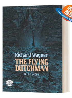 英文原版 The Flying Dutchman in Full Score 飞翔的荷兰人 全谱 英文版 进口英语原版书籍