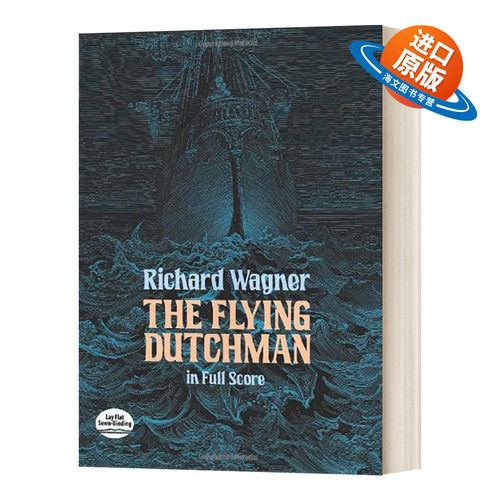 英文原版 The Flying Dutchman in Full Score 飞翔的荷兰人 全谱 英文版 进口英语原版书籍