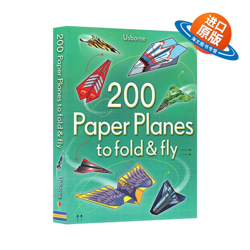 英文原版 200 Paper Planes to Fold & Fly bind-up 200个纸飞机折叠书 英文版 进口英语原版书籍
